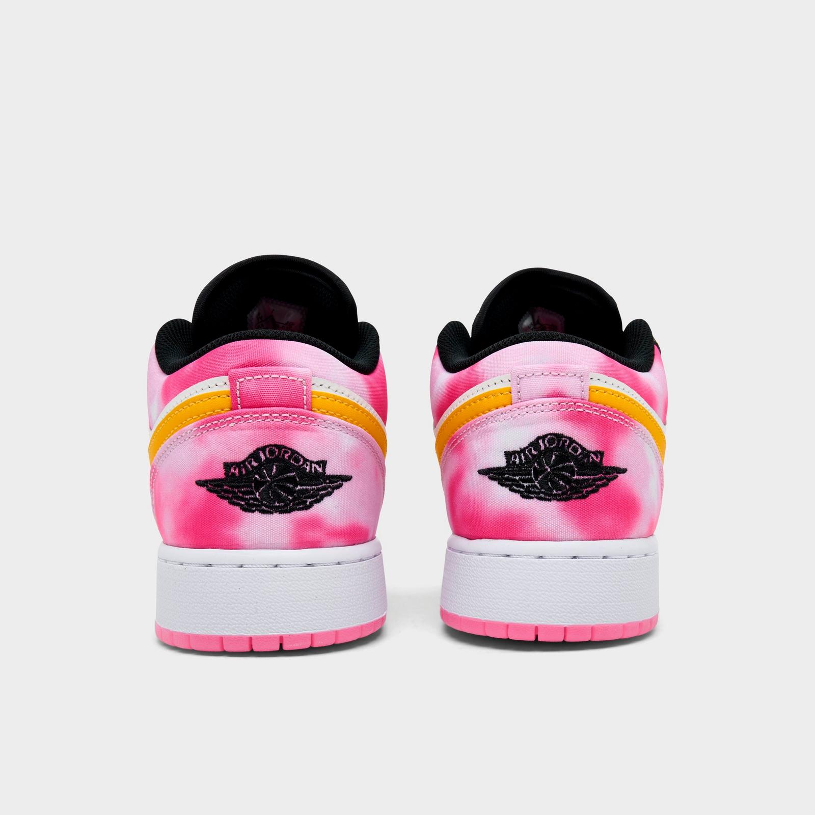 Big Kids' Air Jordan 1 Low SE Casual Shoes - -alternating high-traction grippy rubber sole - view 4