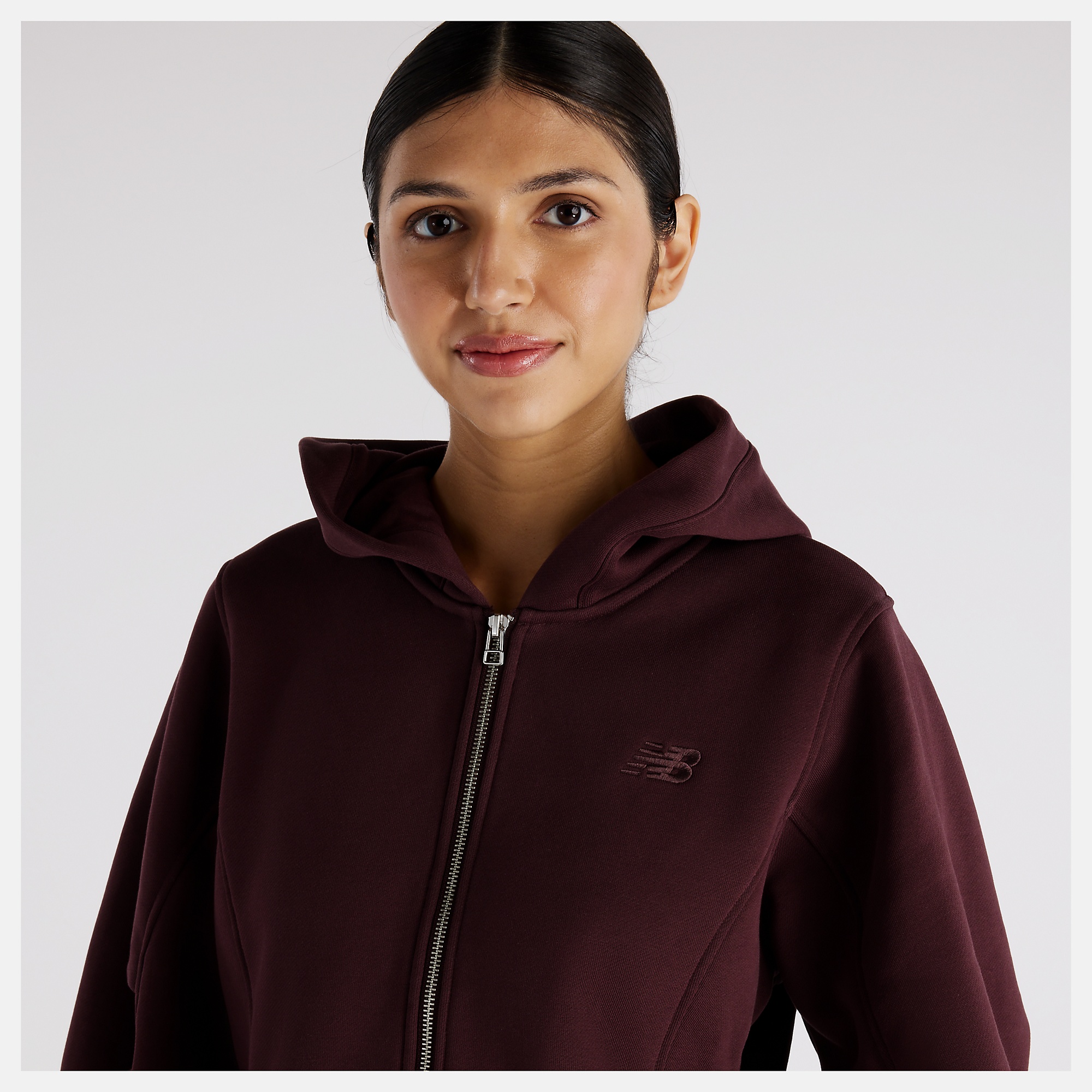 New Balance Athletics Crafted Fleece Full Zip, WJ62Y57TYLR