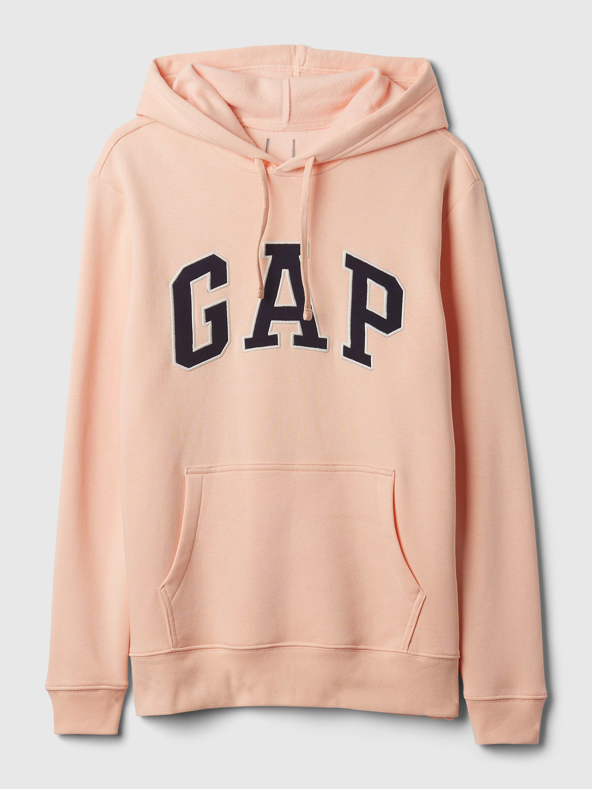 Adult VintageSoft Arch Logo Hoodie - peach parfait