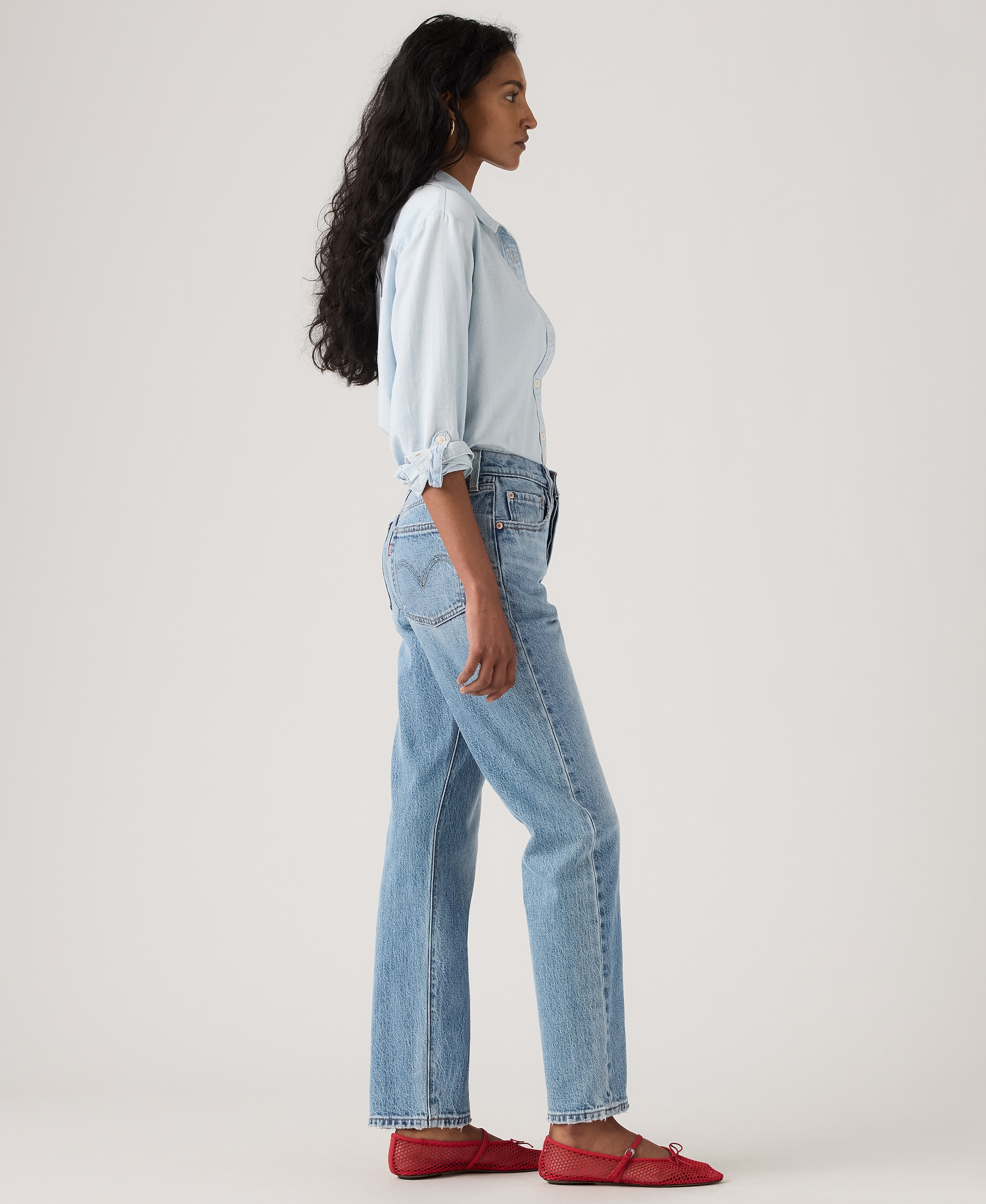 Levi's Women's 501 Original-Fit Straight-Leg Jeans - Grand Magic