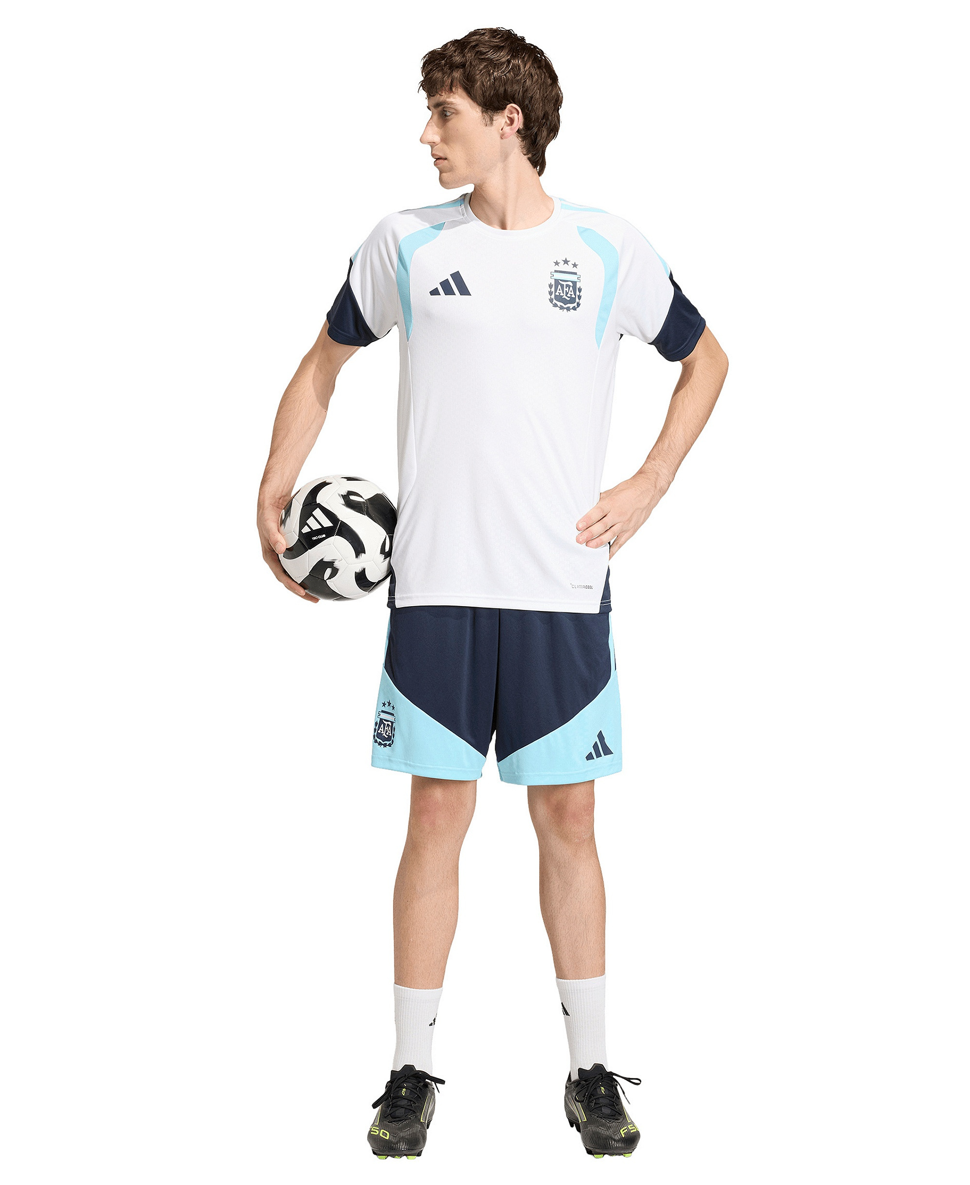 adidas Men's Argentina Tiro Training Jersey - White