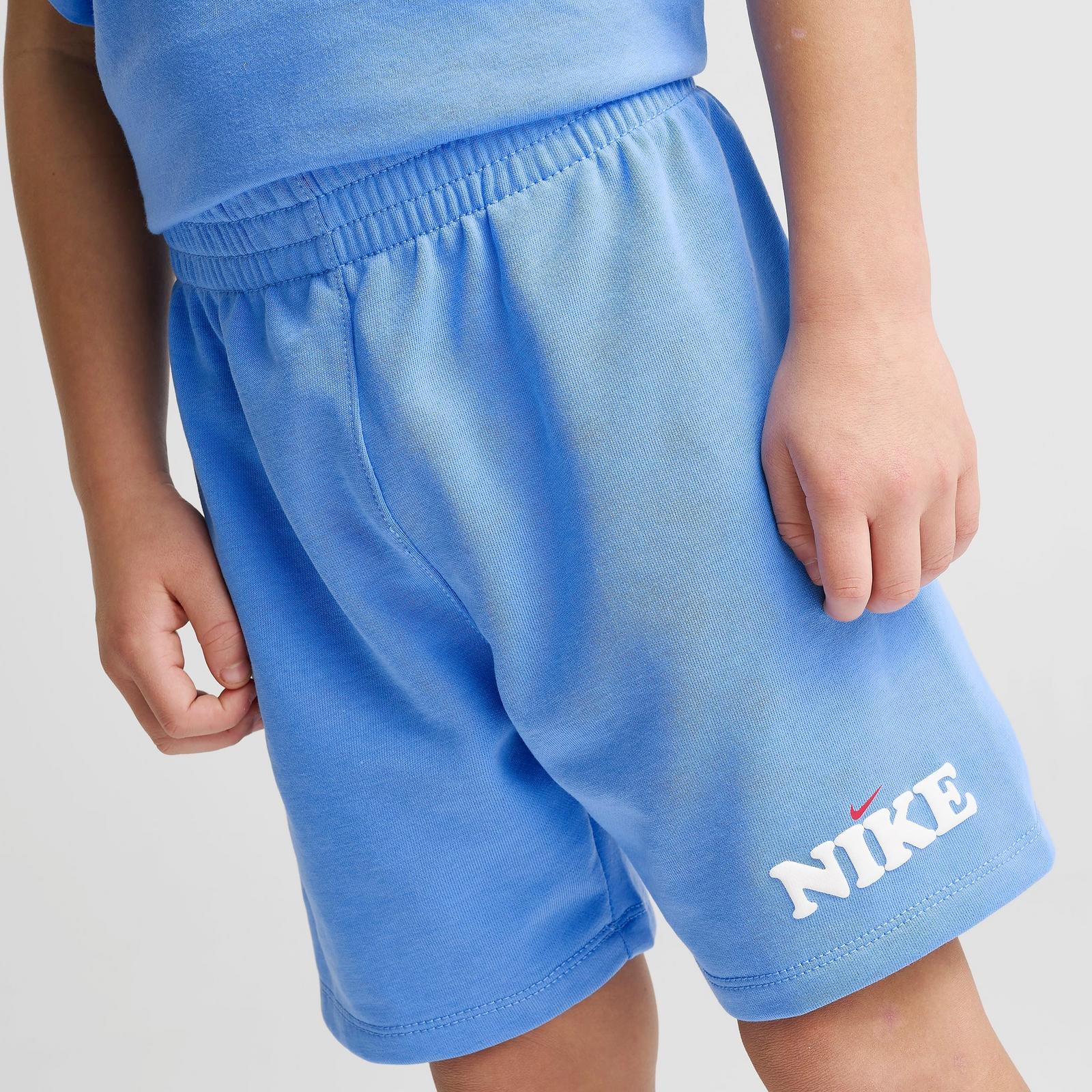Little Kids' Nike T-Shirt and Shorts Set - University Blue