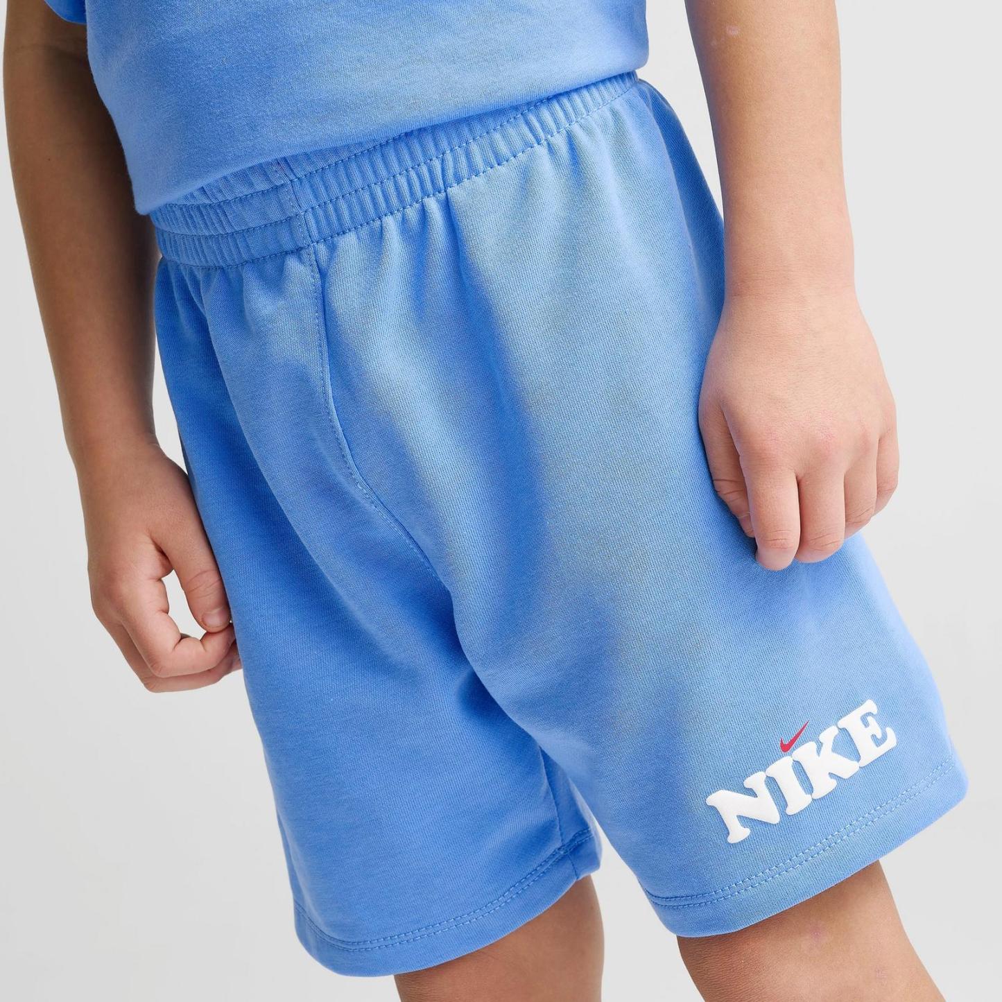 Little Kids' Nike T-Shirt and Shorts Set - University Blue