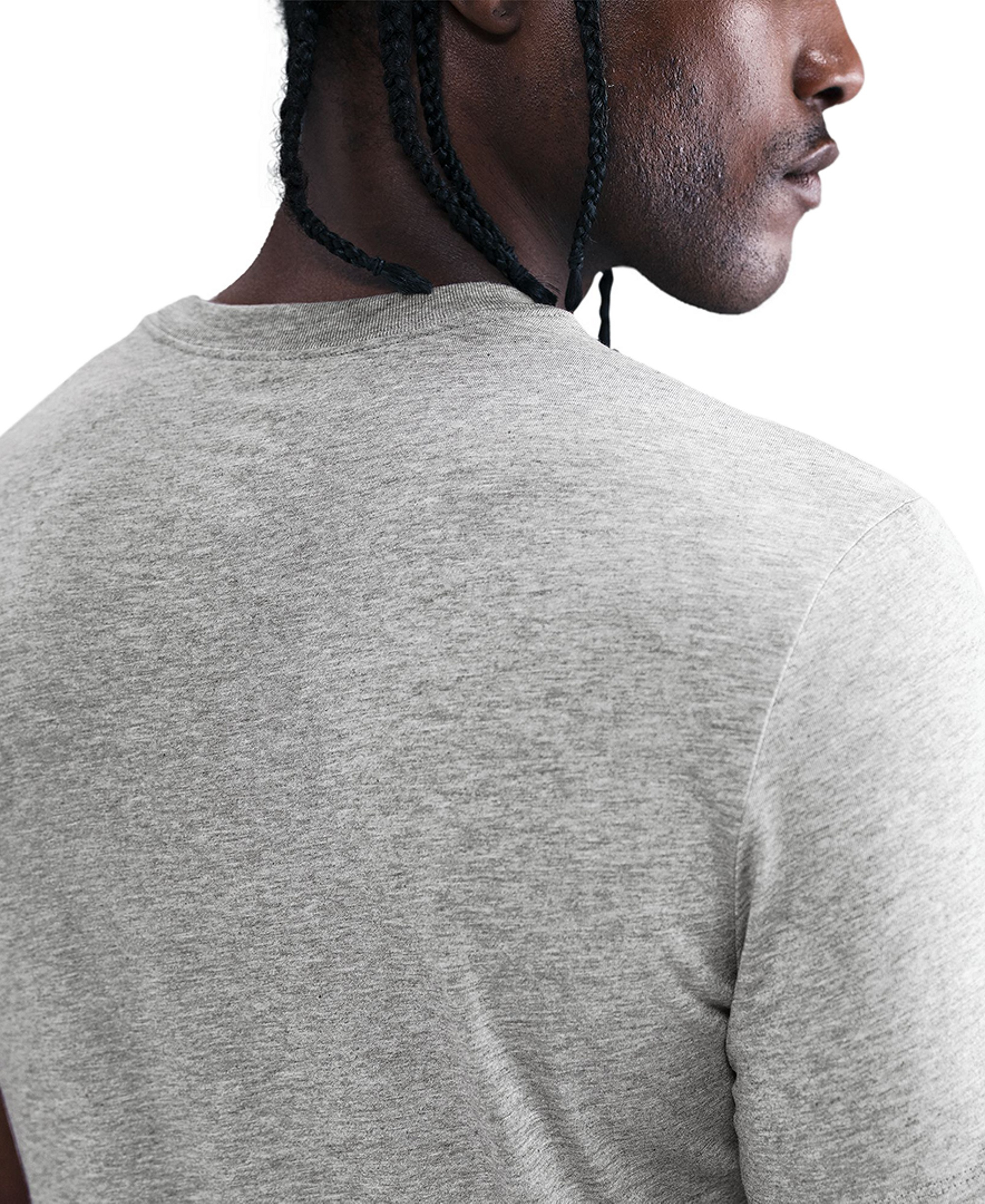 Nike Men's Swoosh Short-Sleeve T-Shirt - Dark Gray Heather