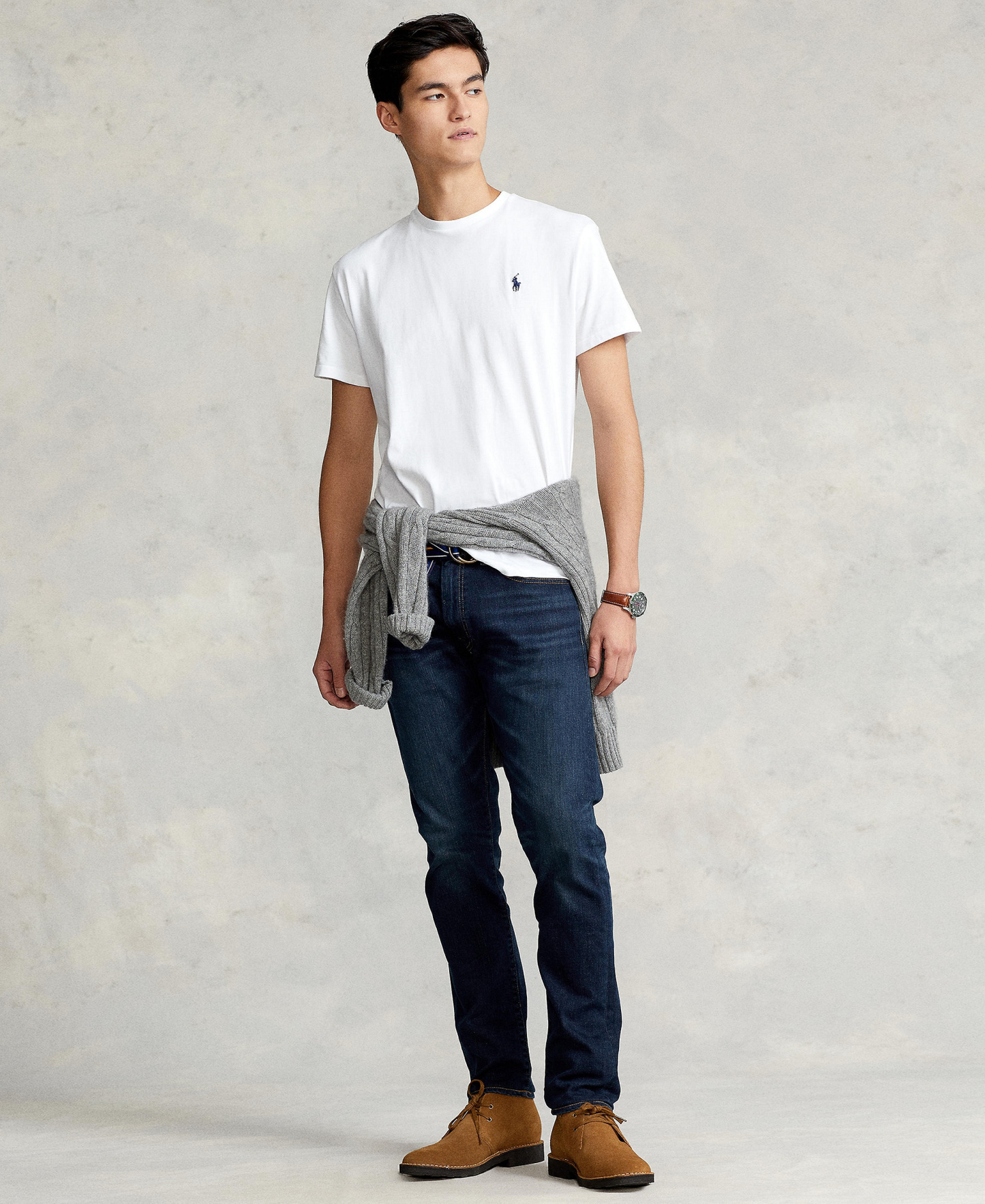 Polo Ralph Lauren Men's Embroidered Pony Classic-Fit T-Shirt - White