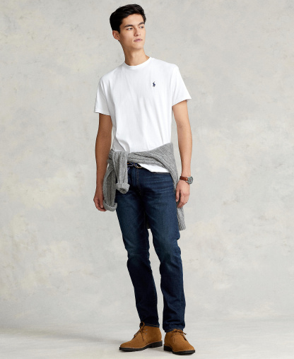 Polo Ralph Lauren Men's Embroidered Pony Classic-Fit T-Shirt - White