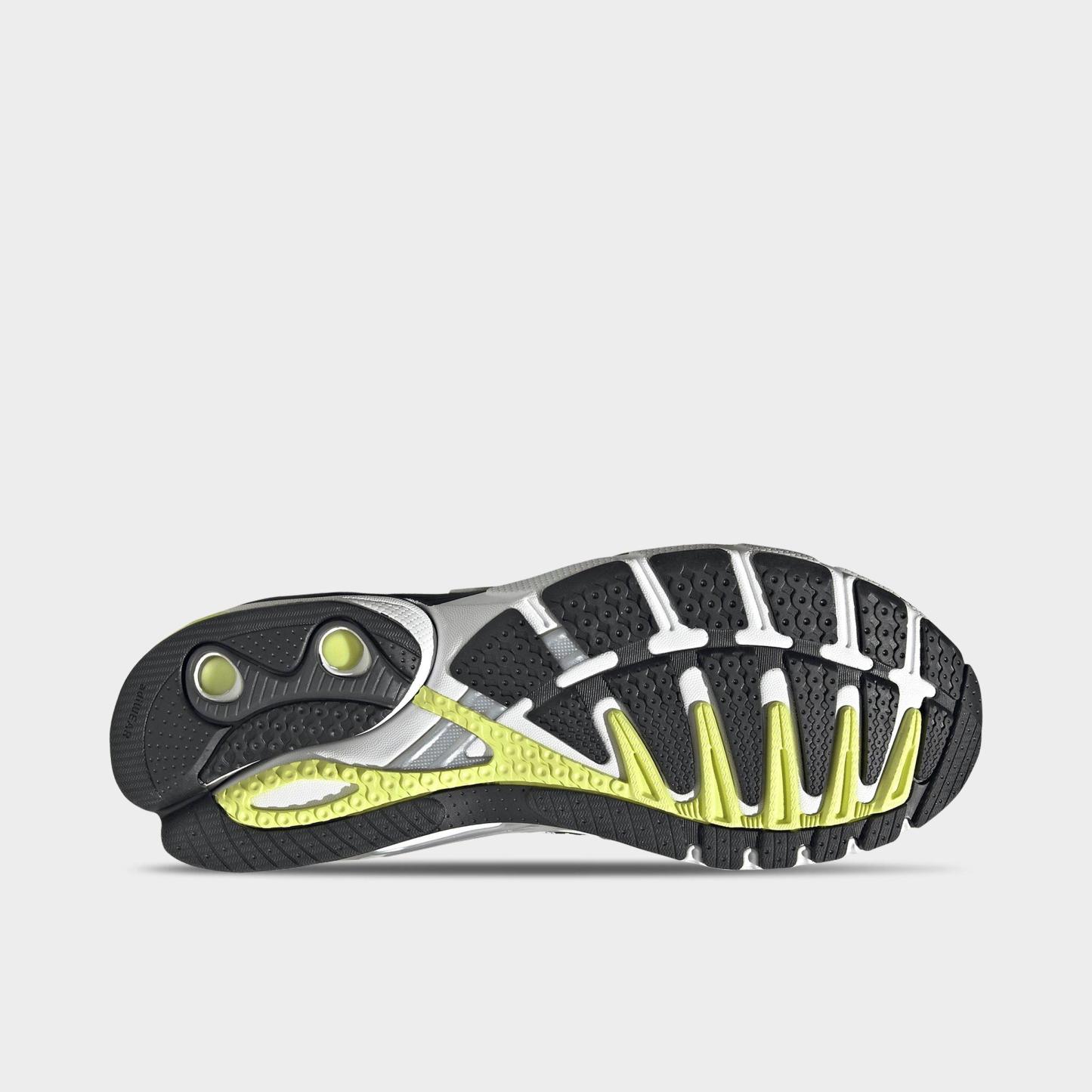 Men's adidas Adistar Control 5 Casual Shoes - Part 1 - Grey/Semi Frozen Lemon/Utility Black - Bottom view