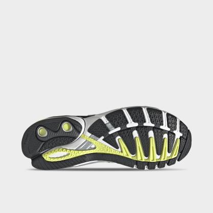 Men's adidas Adistar Control 5 Casual Shoes - Part 1 - Grey/Semi Frozen Lemon/Utility Black - Bottom view