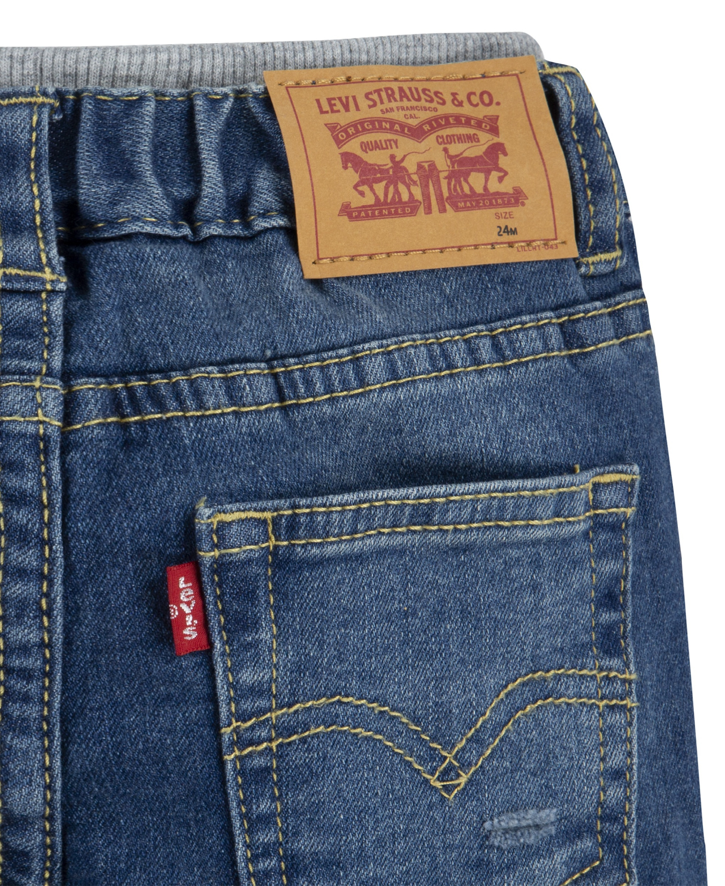 Levi's Baby Boys Pull On Jeans - Reflex Blue