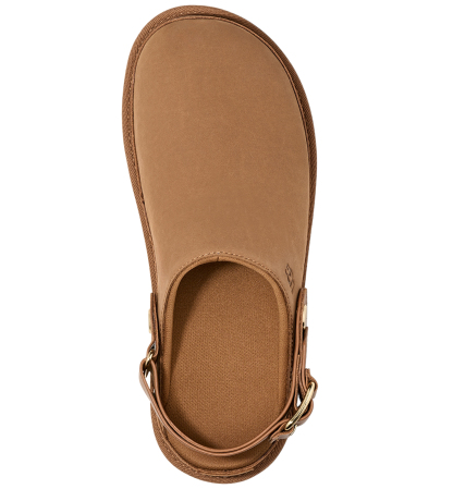 UGG® Women's Goldenstar Villa Round Toe Clogs - Chestnut