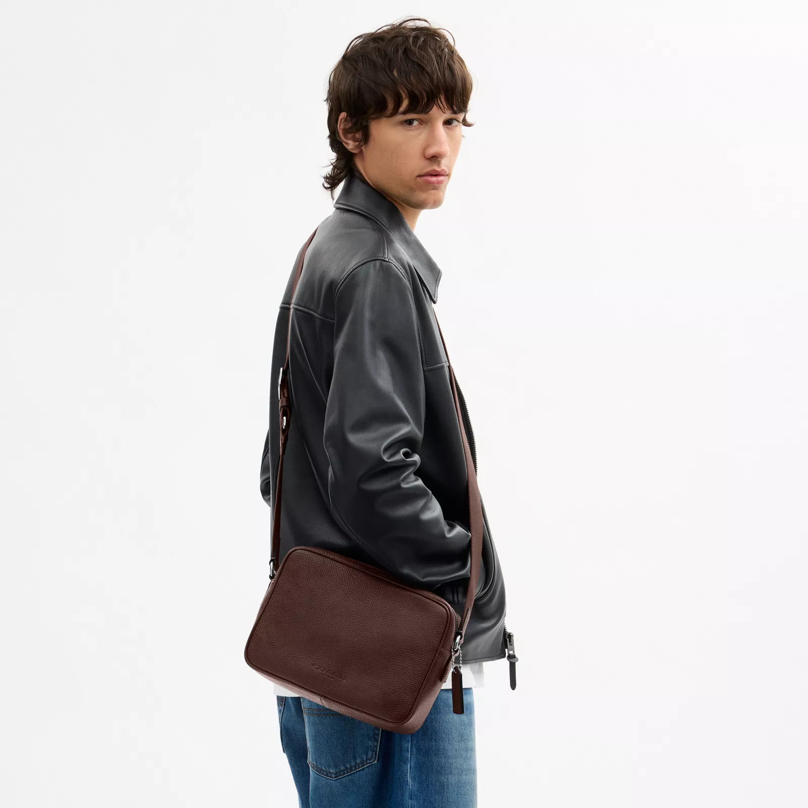 Colton Crossbody Bag 25 - Silver/Maple - view 2
