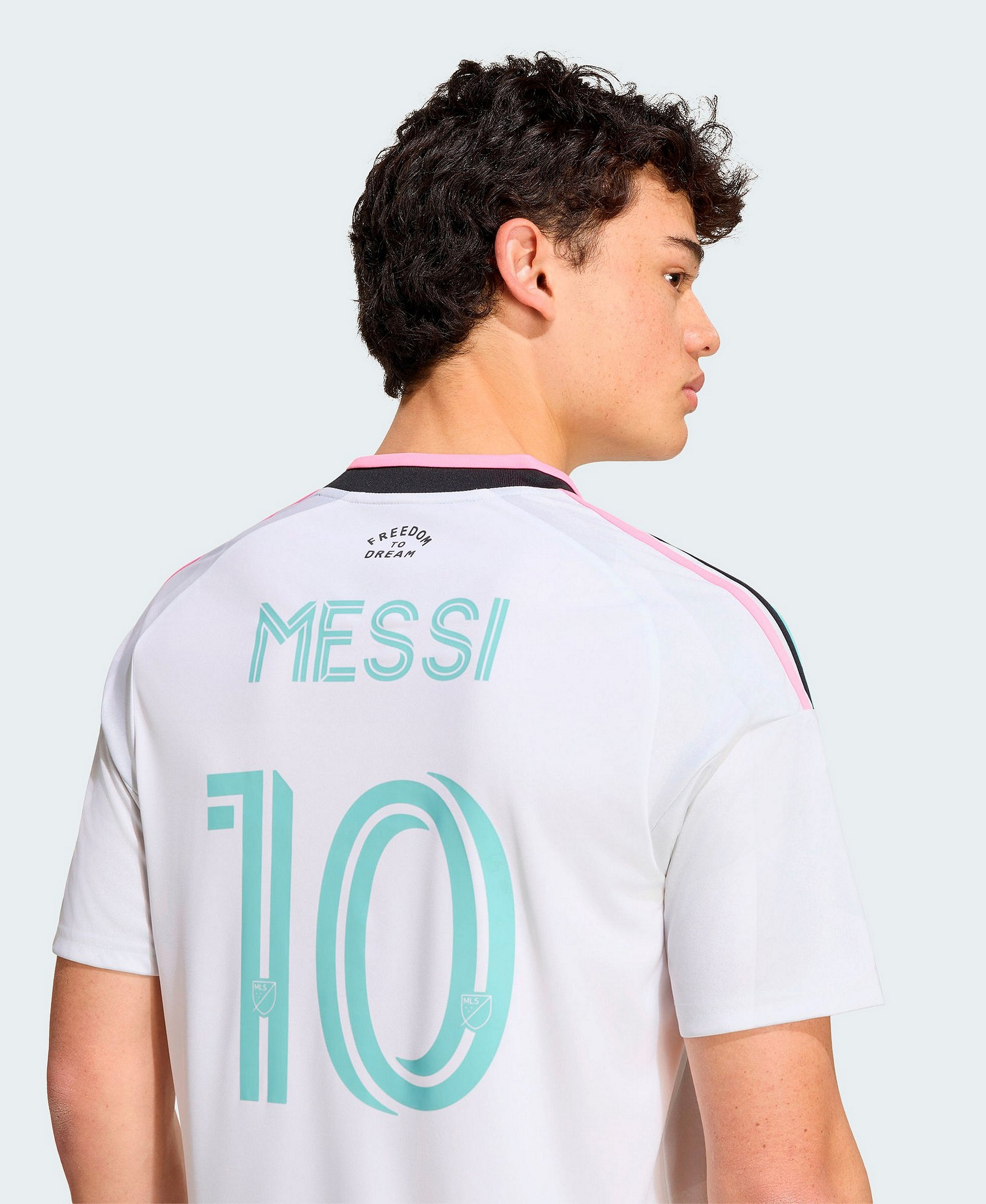 adidas Men's Lionel Messi White Inter Miami CF 2026 Third Replica Jersey - White