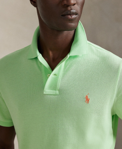 Polo Ralph Lauren Men's Classic-Fit Cotton Polo Shirt - Cruise Lime
