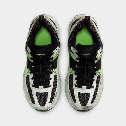 Big Kids' Nithtke Vomero 5 Casual Shoes - Part 2 - Black/Volt Ice/Anthracite/Barely Green - Top view