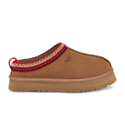 UGG® Kids Tazz Slip-On Clog Slippers - Chestnut