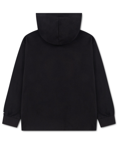 Jordan Boys' 8-20 Jumpman Air Hooded Long-Sleeve T-Shirt - Black