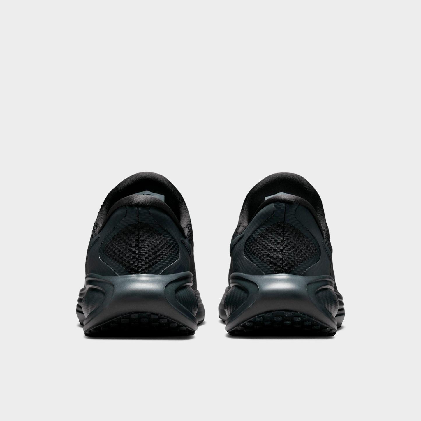 Men's Nithtke Revolution 8 EasyOn Running Shoes - Black/Anthracite/Wolf Grey/White (HQ2414-003) - Back view