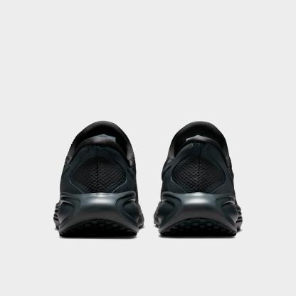 Men's Nithtke Revolution 8 EasyOn Running Shoes - Black/Anthracite/Wolf Grey/White (HQ2414-003) - Back view