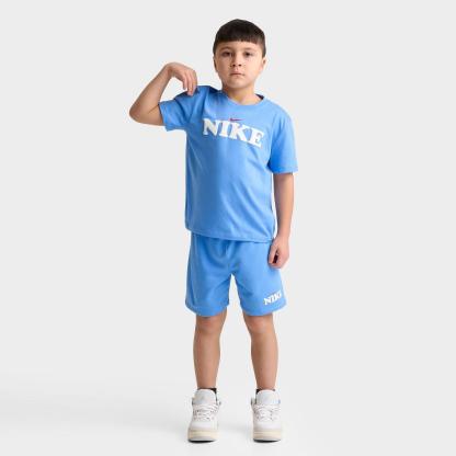 Little Kids' Nike T-Shirt and Shorts Set - University Blue