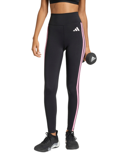 adidas Women's Optime Essentials 7/8 Leggings - Black/Pink