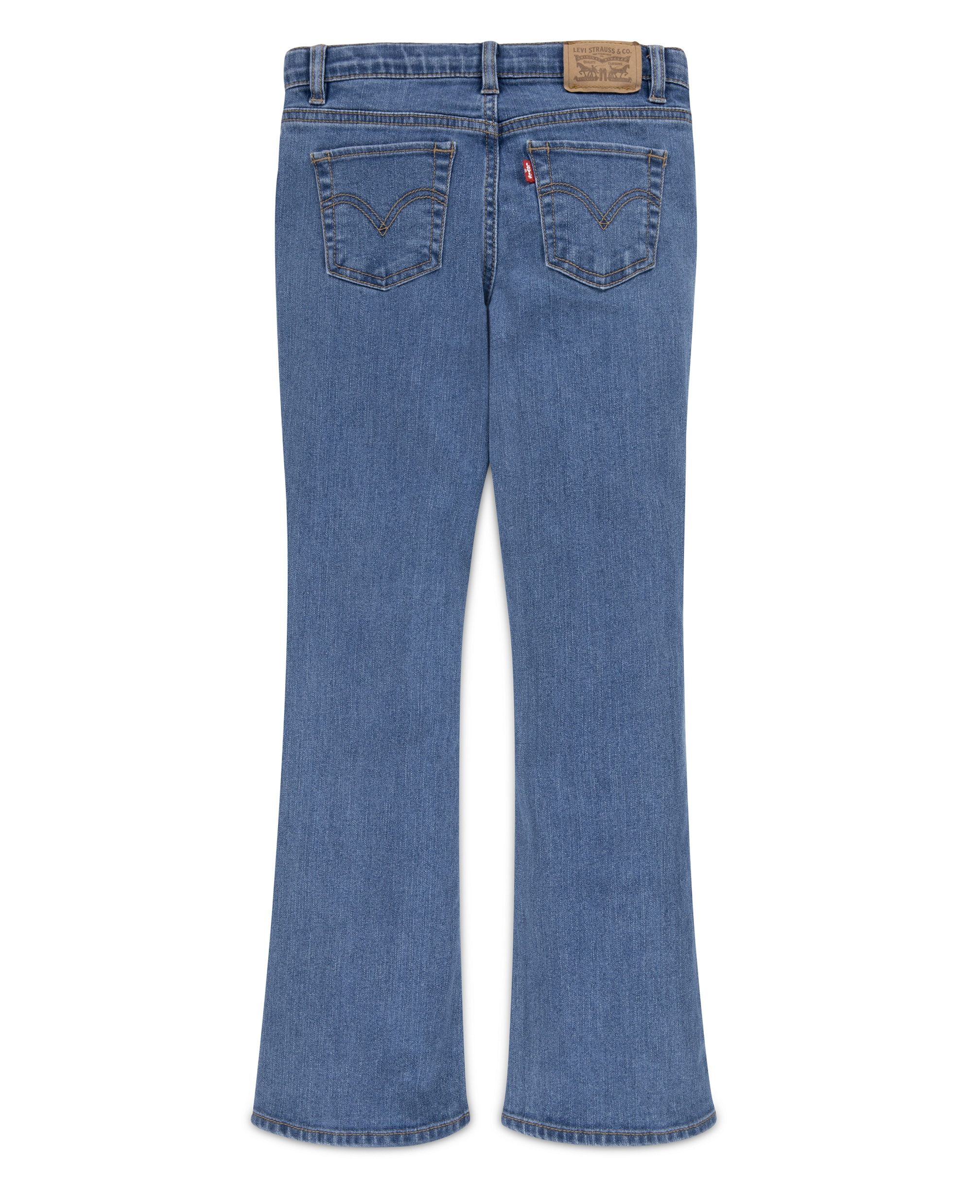 Levi's Girls' 7-16 Mid-Rise Classic Bootcut Denim Jeans - Light Blue
