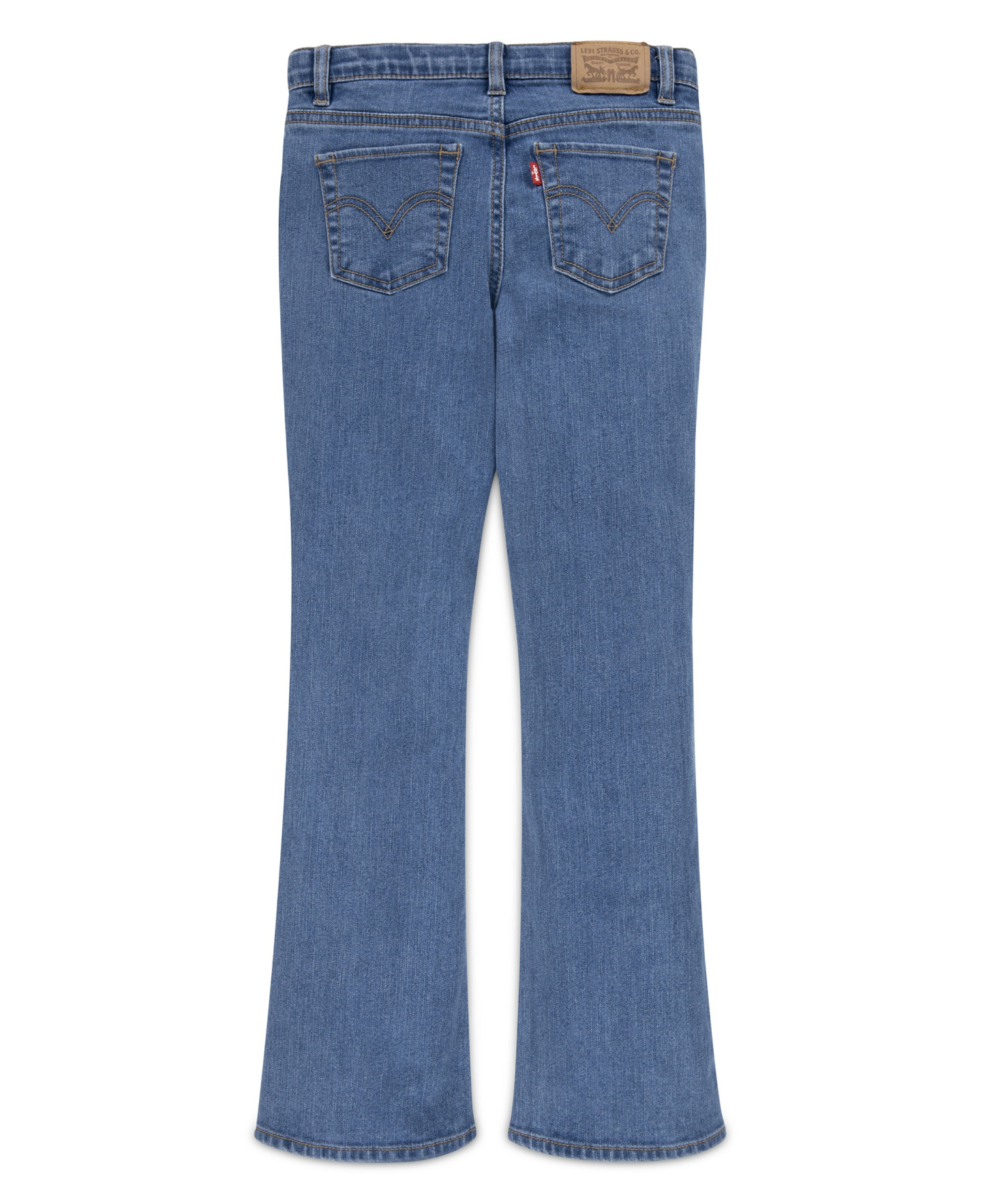 Levi's Girls' 7-16 Mid-Rise Classic Bootcut Denim Jeans - Light Blue
