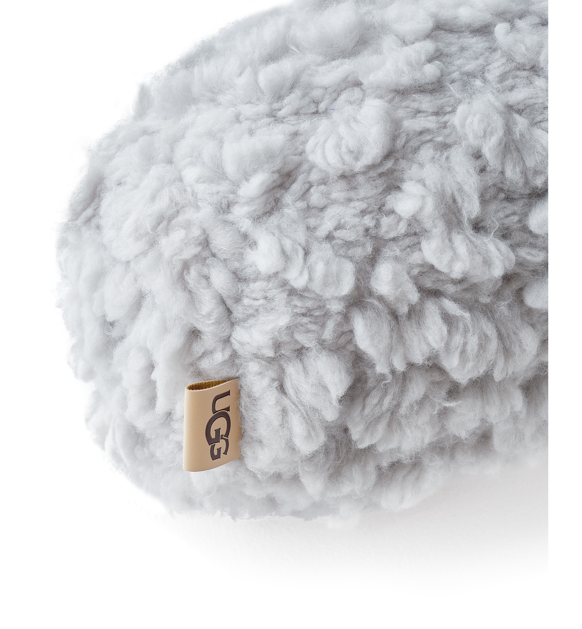 UGG® Shira Textured Bolster, 48" x 8" - Stone