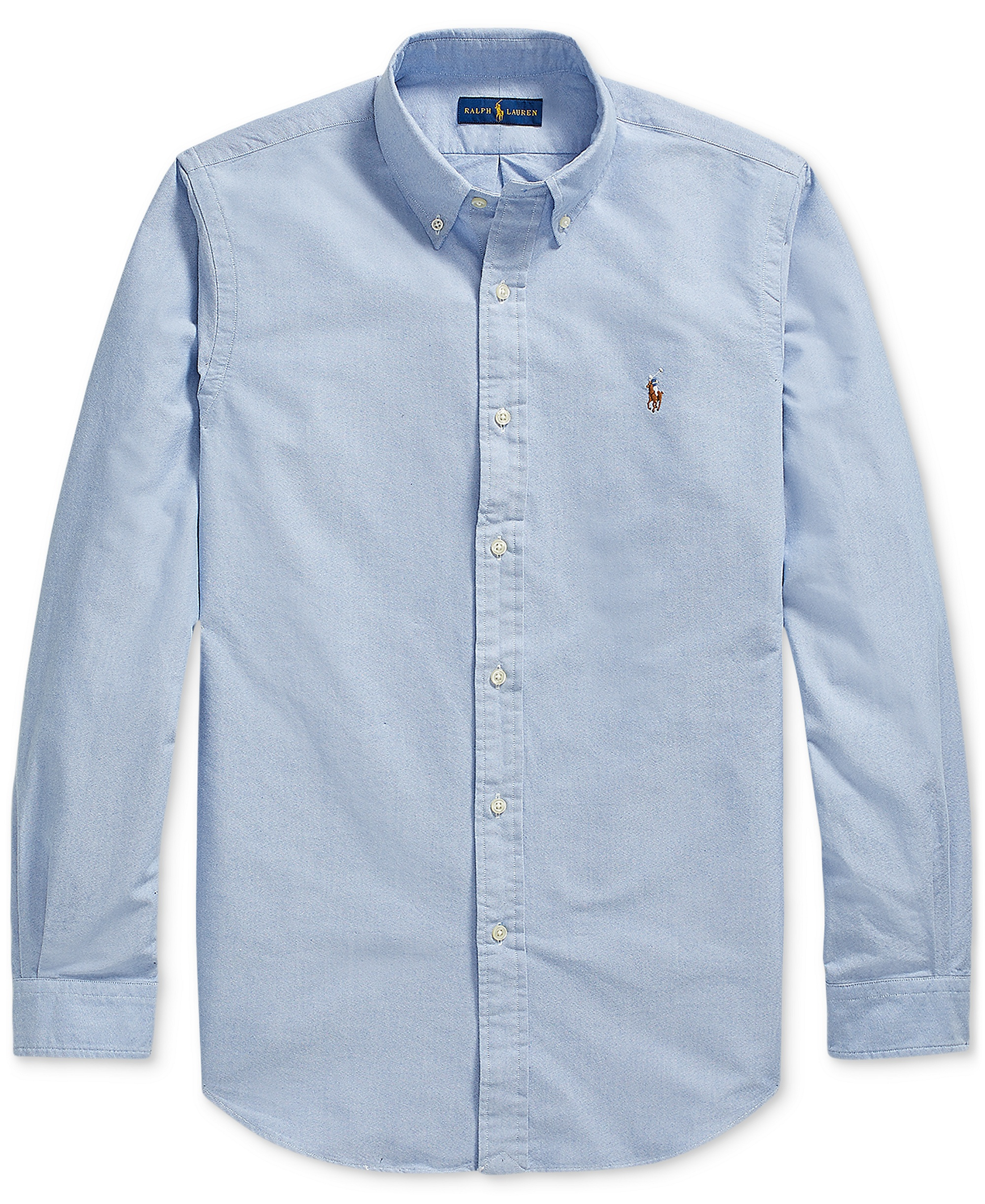 Polo Ralph Lauren Men's Custom Fit Oxford Shirt - Blue