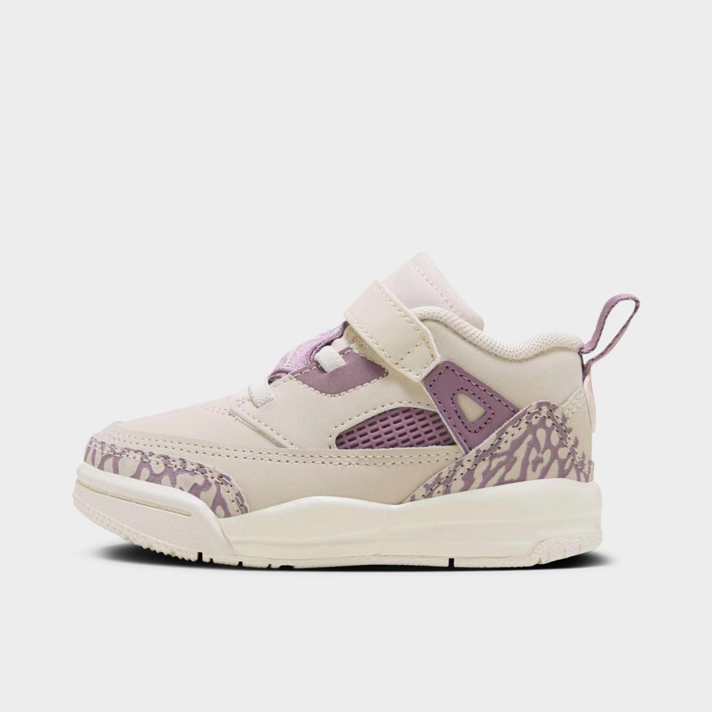 Kids' Toddler Jordan Spizike Low Casual Shoes - Legend Light Brown/Violet Dust/Sail/Crimson Tint - view 1