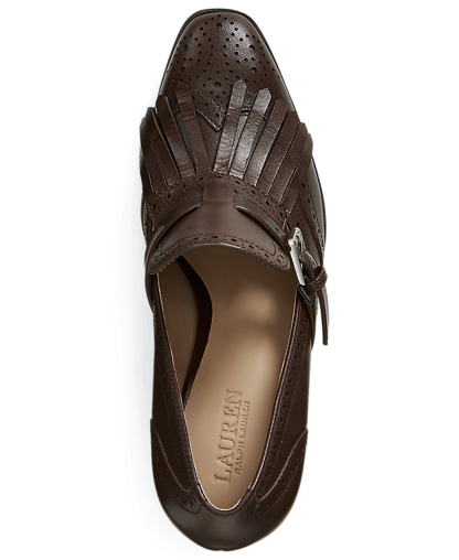 Lauren Ralph Lauren Women's Colleen Slip-On Pumps - Dark Hickory