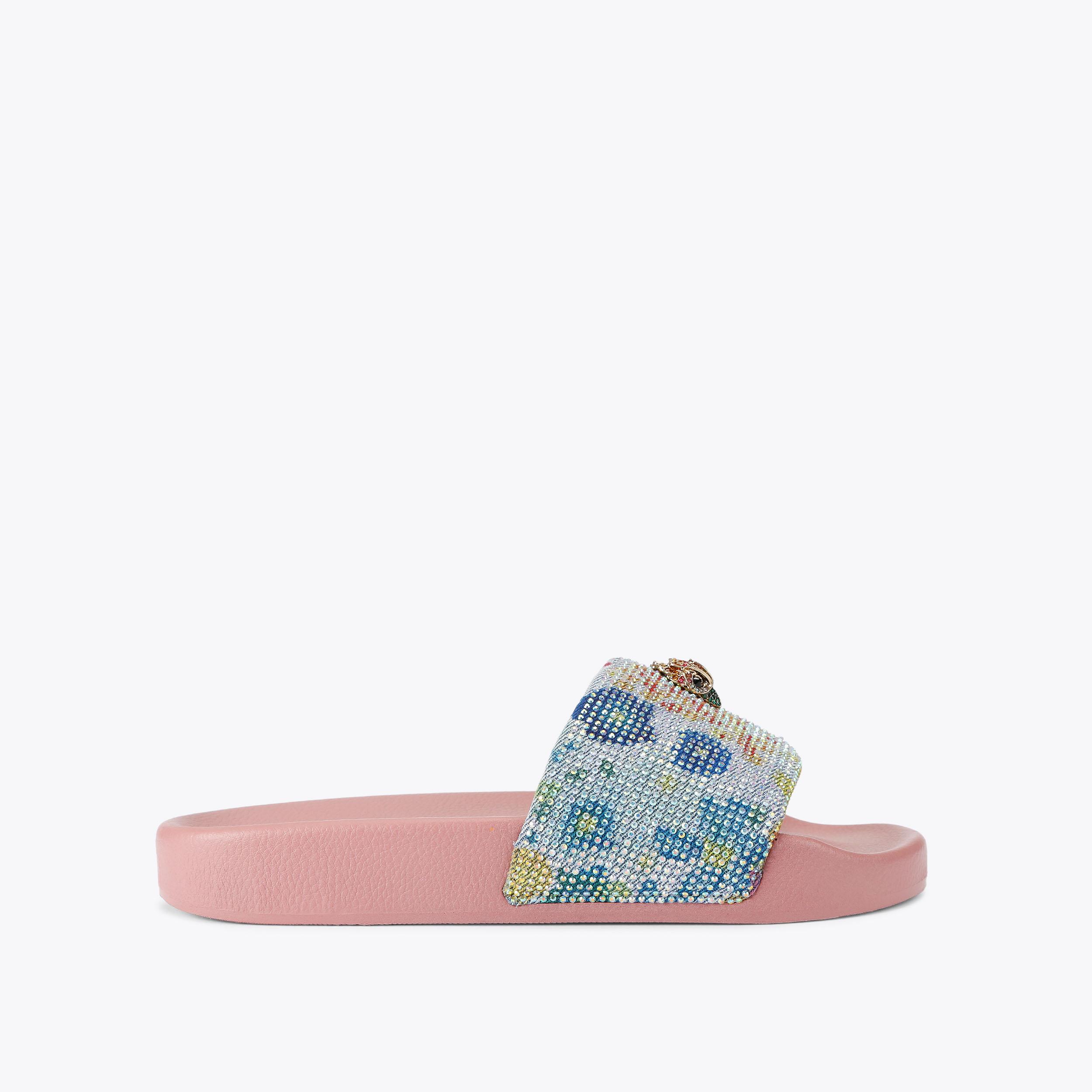 Kurt Geiger London Meena Eagle Slide - Blue