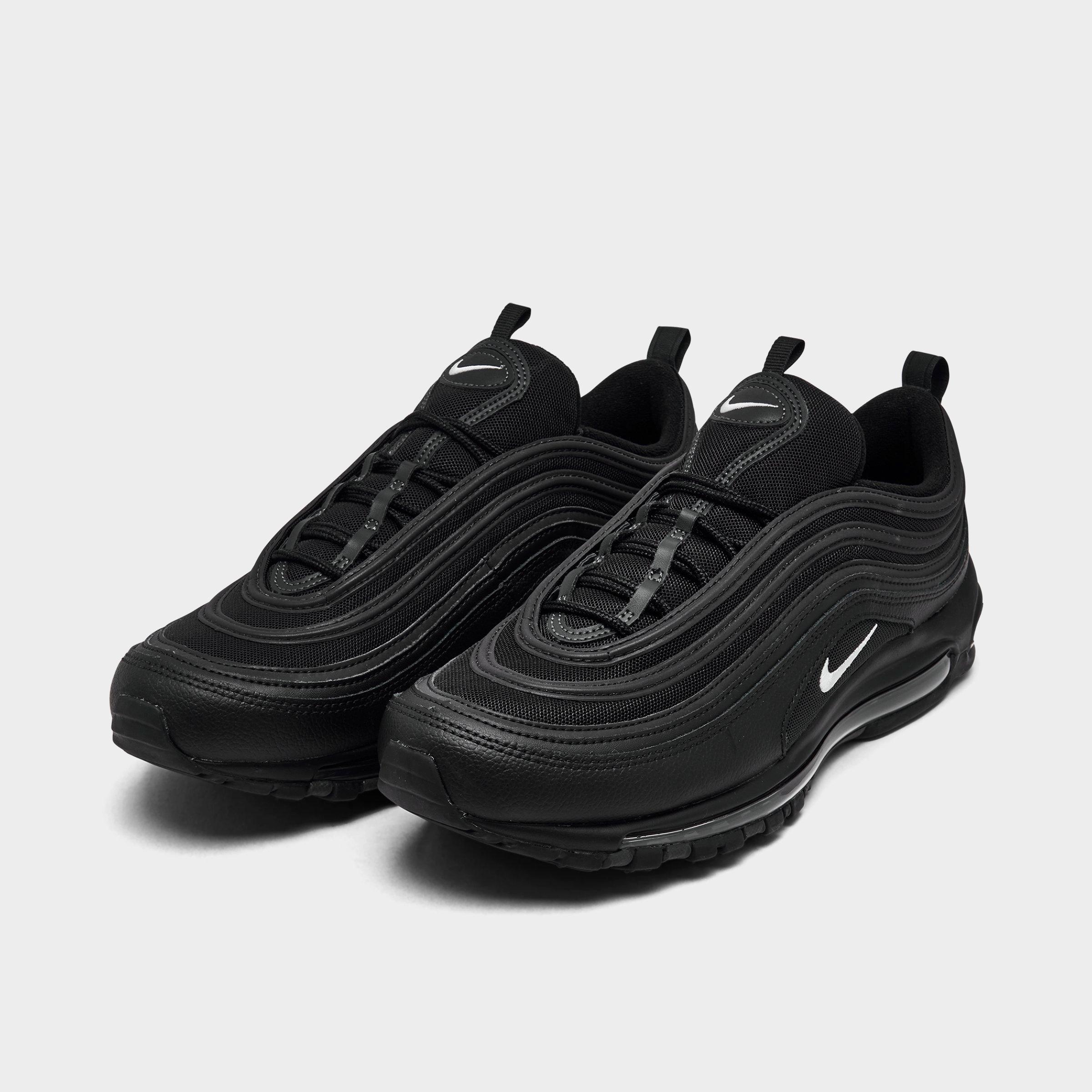 Men's Nithtke Air Max 97 Casual Shoes - Black/Anthracite/White - Both shoes facing left