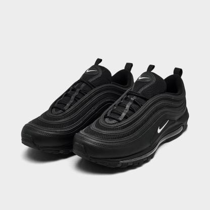 Men's Nithtke Air Max 97 Casual Shoes - Black/Anthracite/White - Both shoes facing left