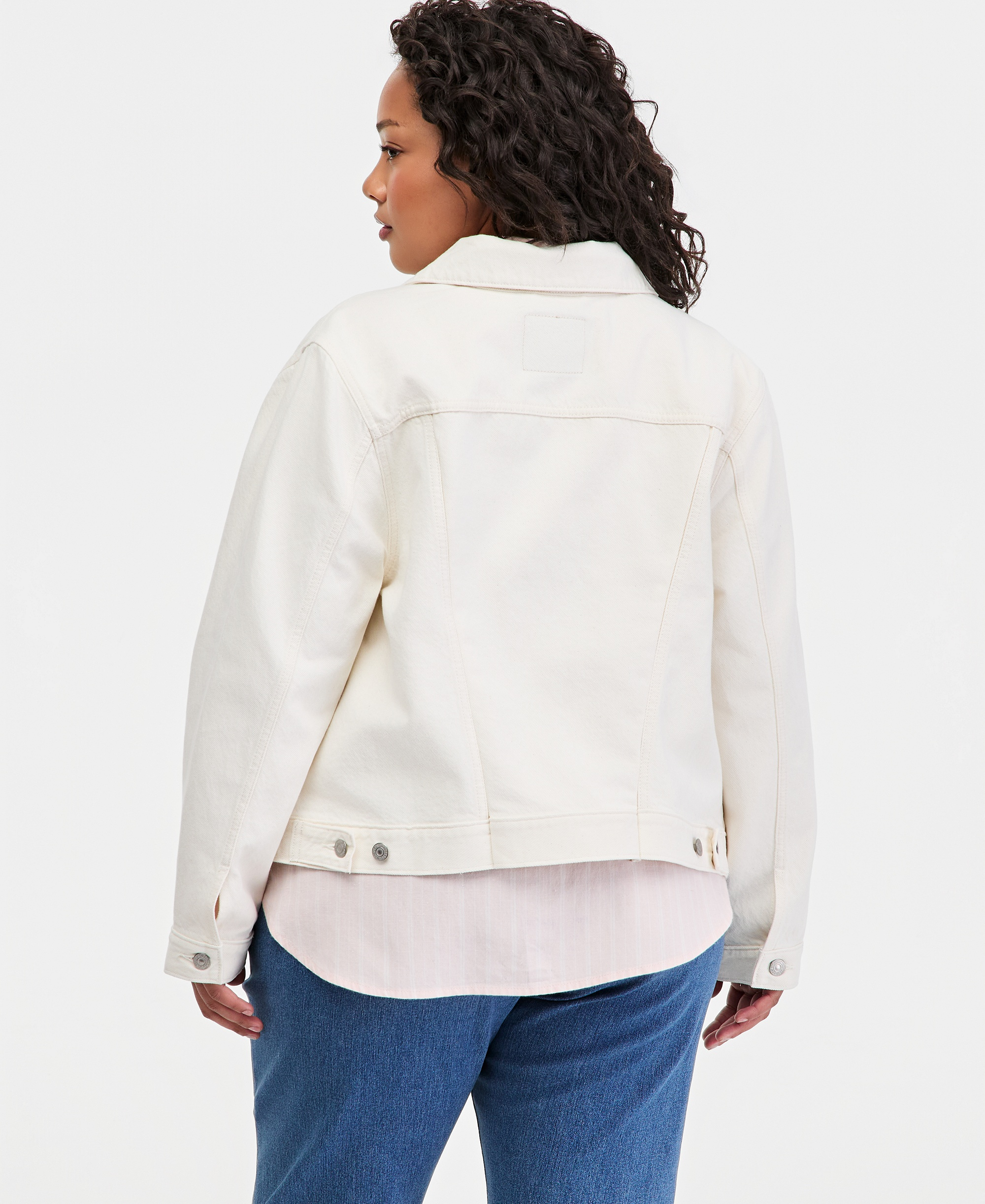 Levi's Women's Original Cotton Denim Trucker Jacket - Blank Impact