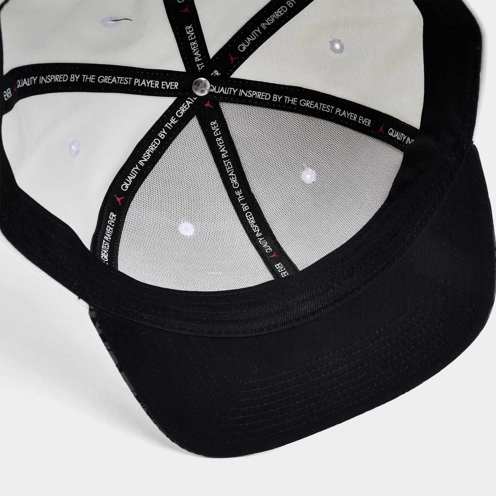 Jordan Pro Structured Laser Snapback Hat - Sail/Anthracite - view 6