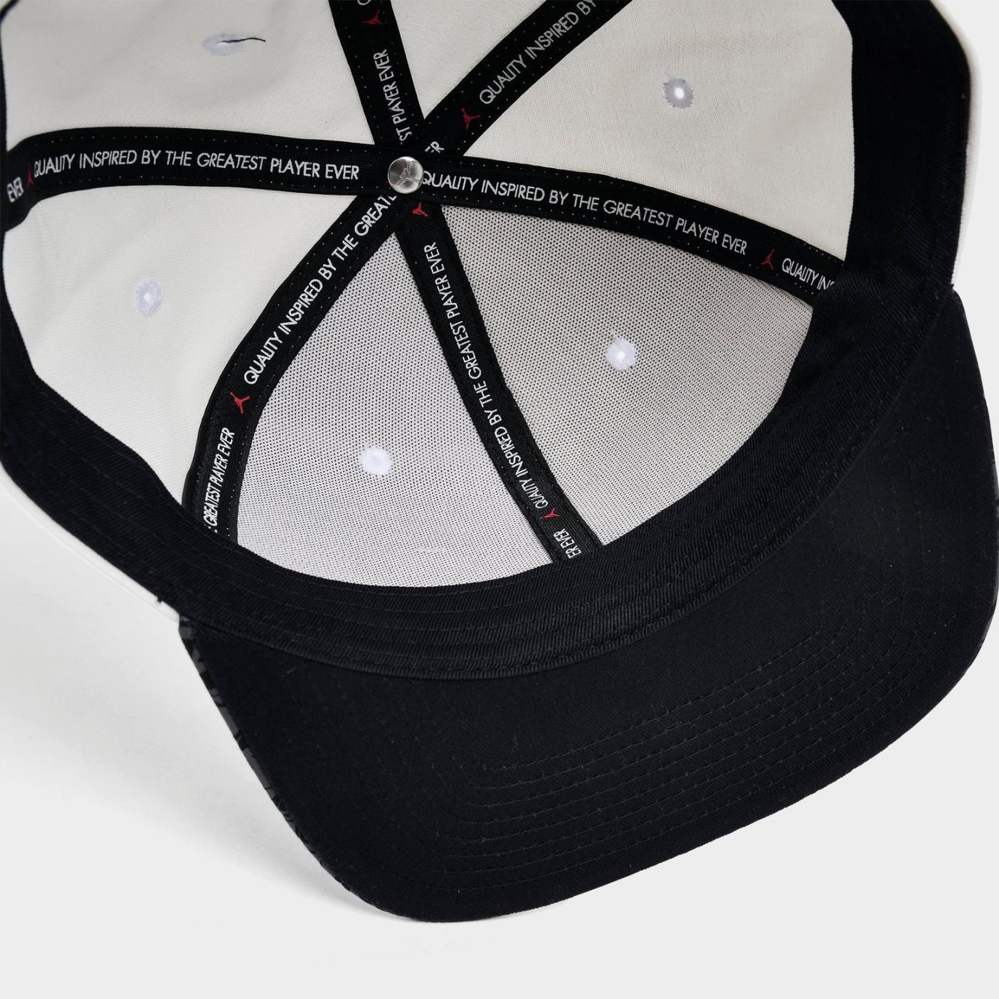 Jordan Pro Structured Laser Snapback Hat - Sail/Anthracite - view 6