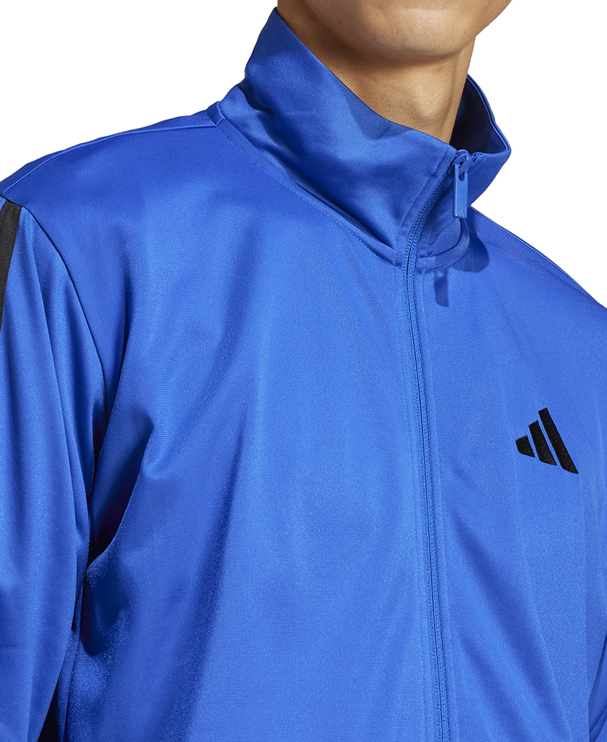adidas Men's 3-Stripes Tricot Track Jacket - Team Royal/Black