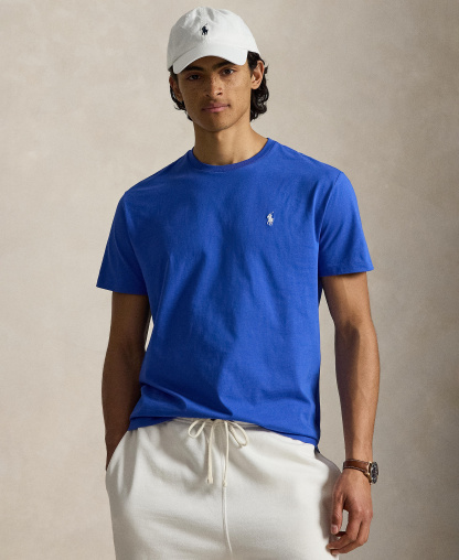 Polo Ralph Lauren Men's Crewneck T-Shirt - New Iris Blue