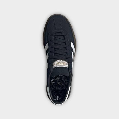 Big Kids' adidas Originals Handball Spezial Casual Shoes - Part 1 - Black/White/Gum - Top view