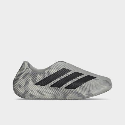 Big Kids' adidas Purechill Casual Shoes - Grey Two/Black/Grey One - Left shoe facing left. Outside of the shoe.