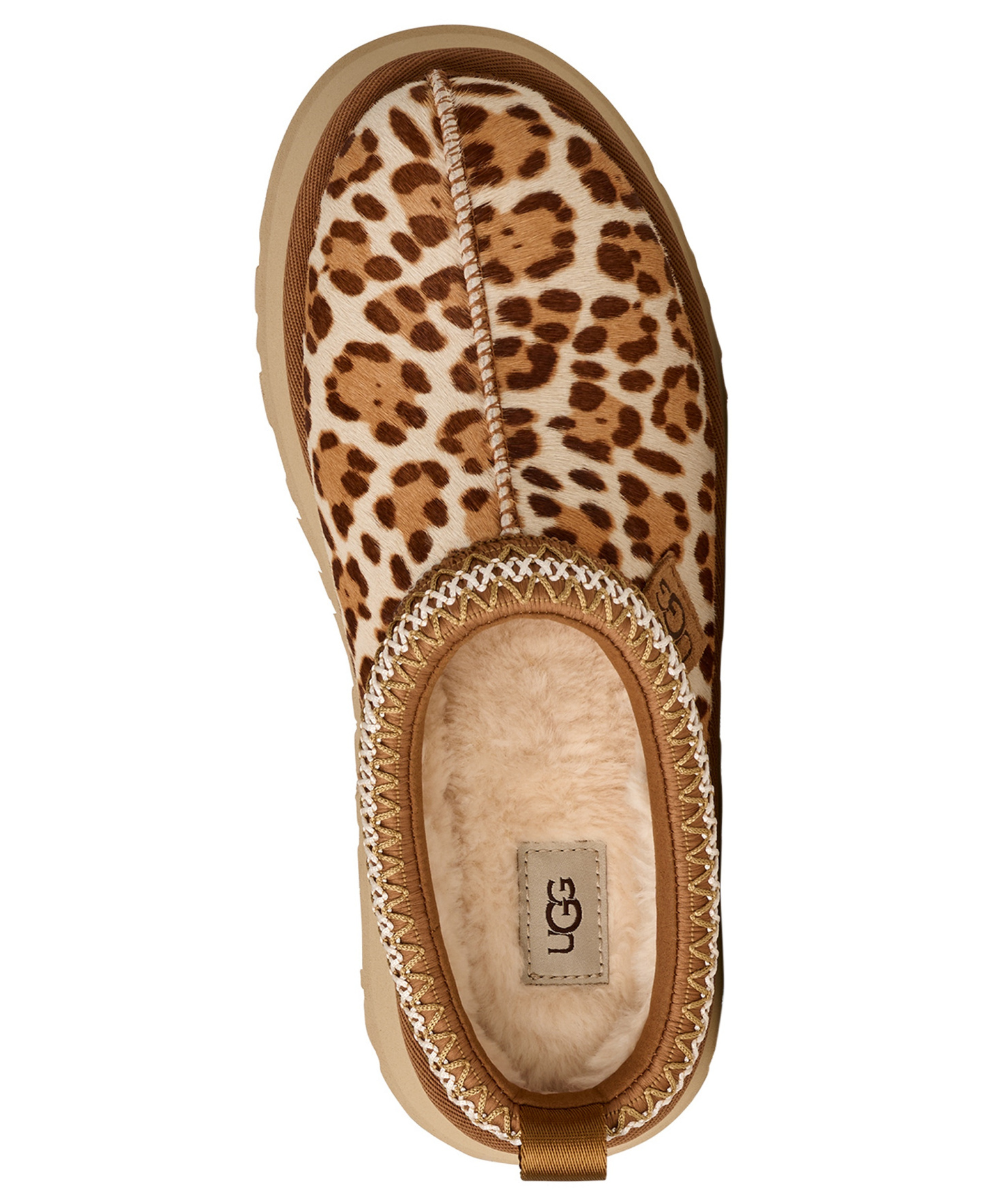 UGG® Women's Tazz Plains Slip-On Slippers - Felicity Leopard Jasmine