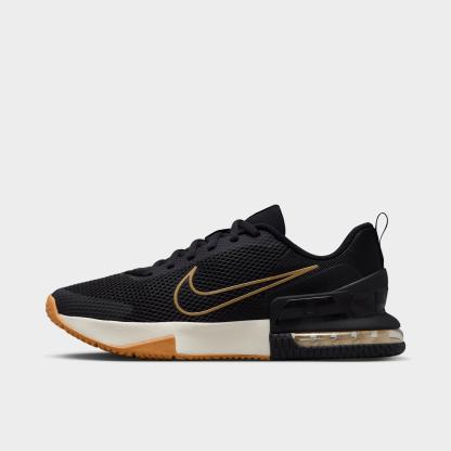 Men's Nithtke Air Max Alpha Trainer 6 Training Shoes - Part 3 - Black/Sail/Gum Light Brown/Parachute Beige - Left shoe facing left. Outside of the shoe.