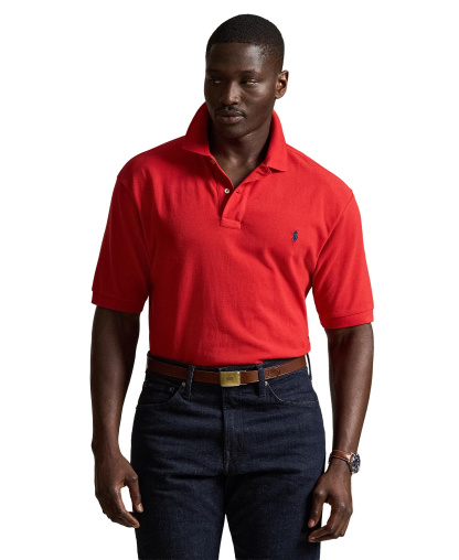 Polo Ralph Lauren Men's Big & Tall Cotton Short-Sleeve Polo Shirt - Rl2000 Red