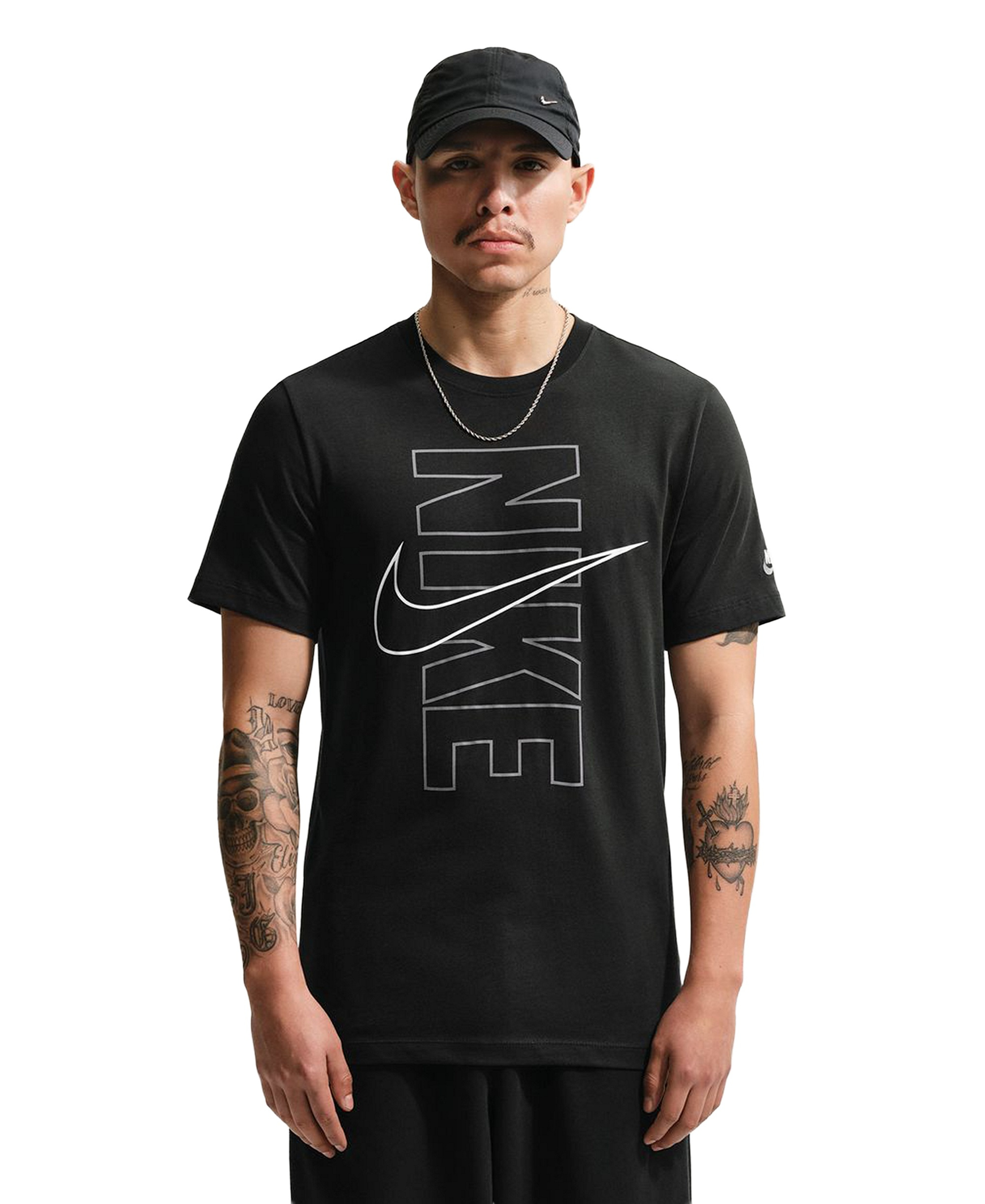 Nike Men's Sportswear Crewneck T-Shirt - Black