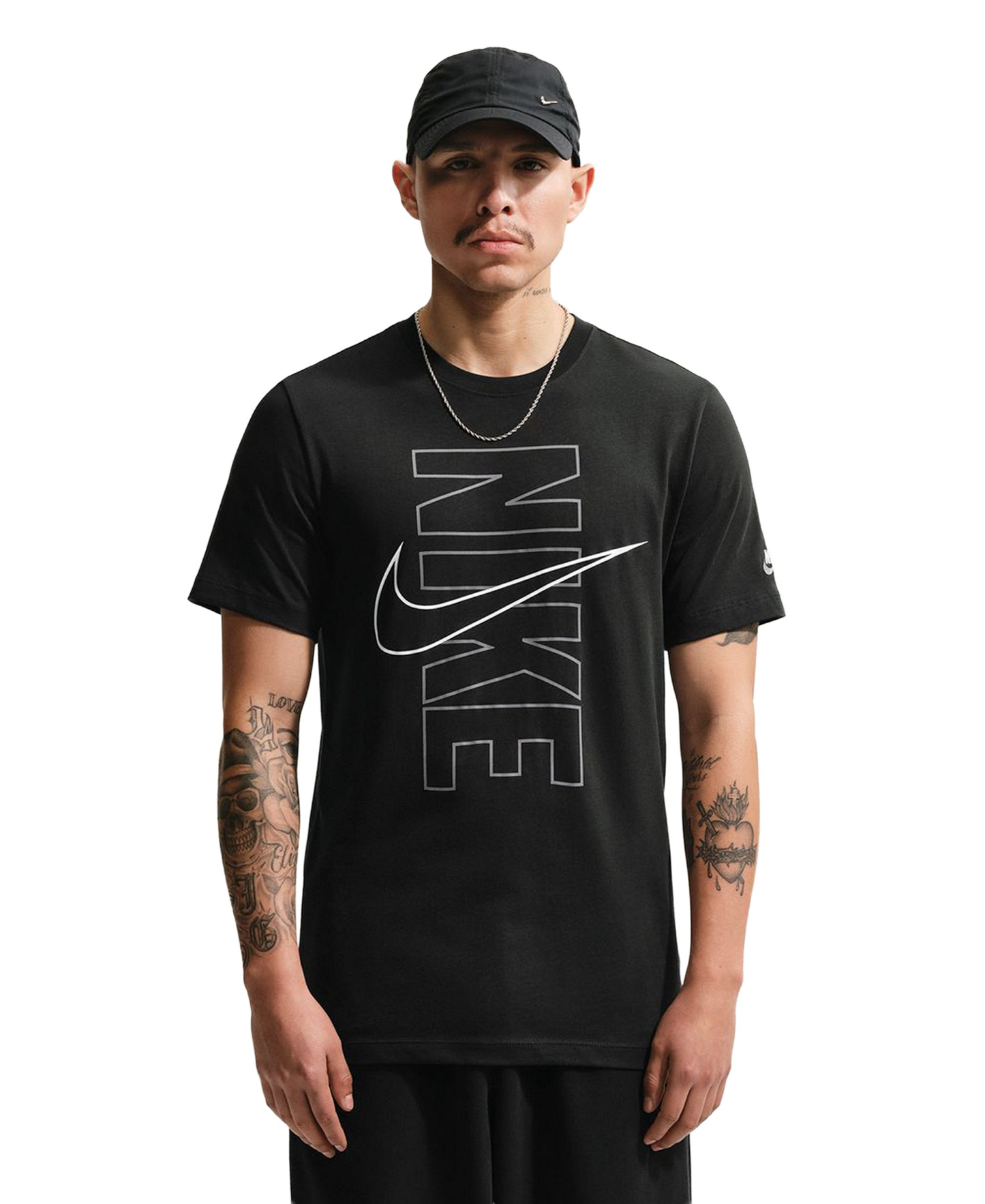 Nike Men's Sportswear Crewneck T-Shirt - Black