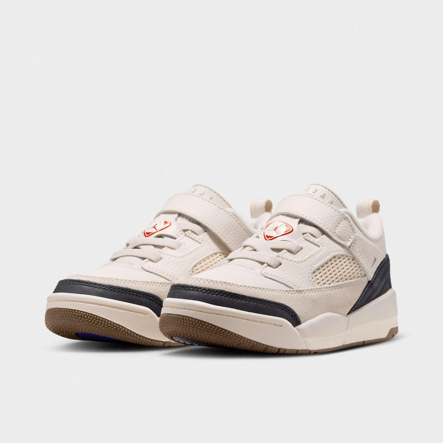 Little Kids' Jordan Spizike Low FC Casual Shoes - Phantom/Sail/Old Royal/University Red - view 2