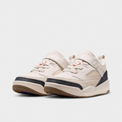 Little Kids' Jordan Spizike Low FC Casual Shoes - Phantom/Sail/Old Royal/University Red - view 2