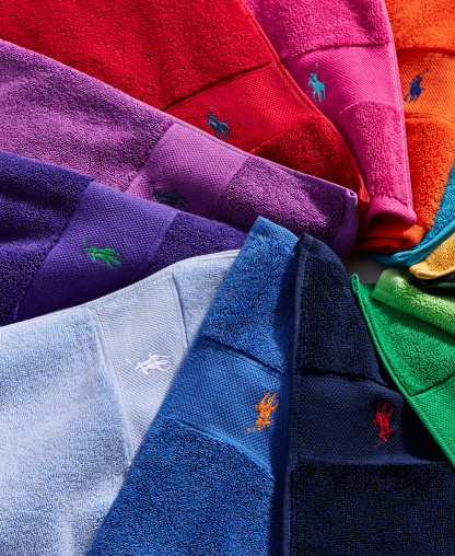 Polo Ralph Lauren Polo Player Cotton Bath Towel, 58" x 30"