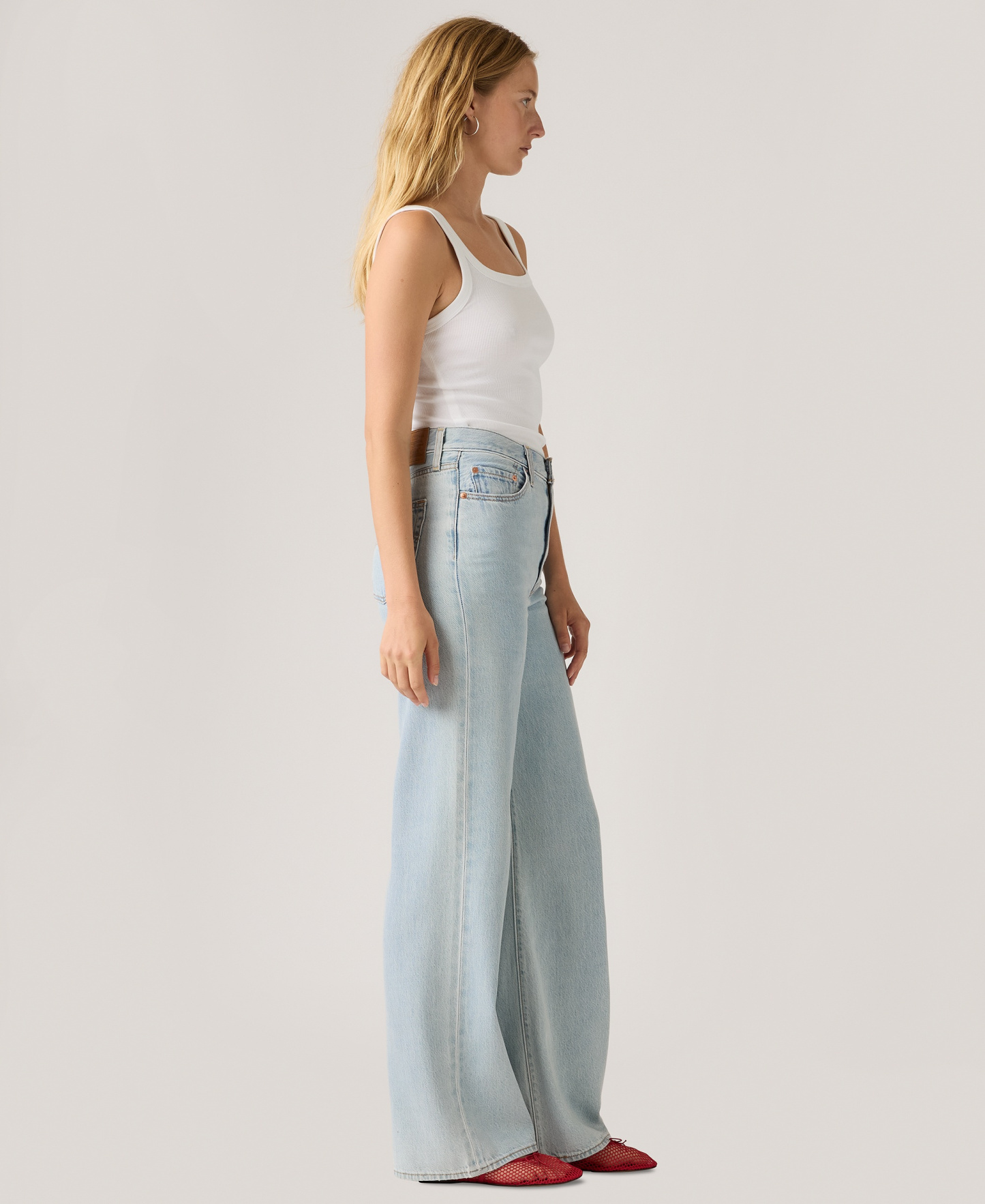 Levi's Premium Women's Ribcage Wide-Leg Jeans - Of Course