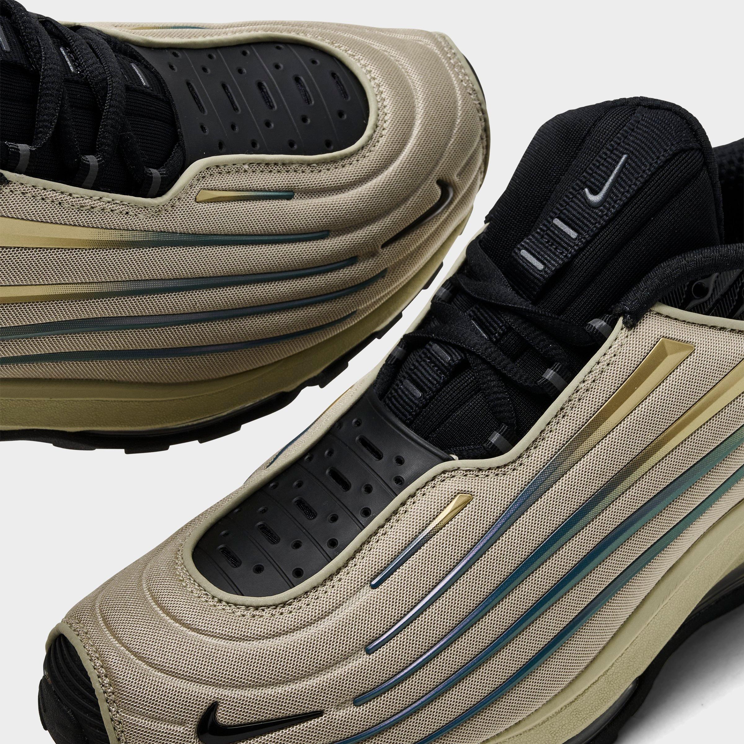 Men's Nithtke Air Max Ecstasy Plus Casual Shoes - Desert Khaki/Black/Metallic Gold - Detail shot
